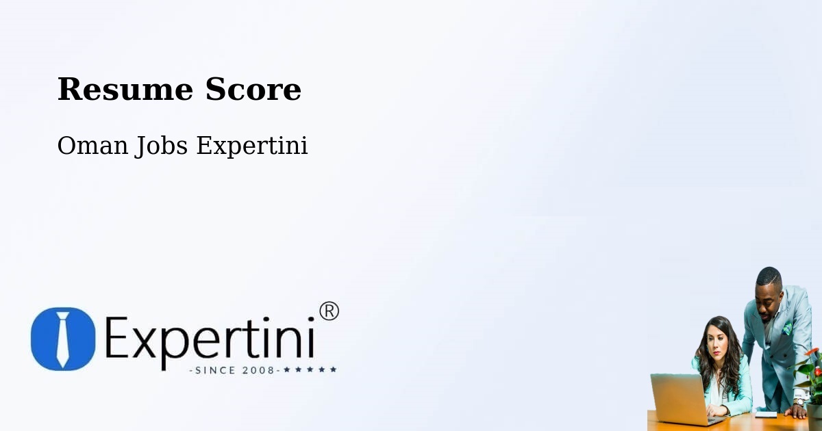 Resume Score & Job Description Match Tool – Şaḩam - Oman Jobs Expertini